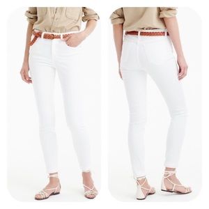 EUC JCrew Lookout High Rise Crop Skinny Jeans 28